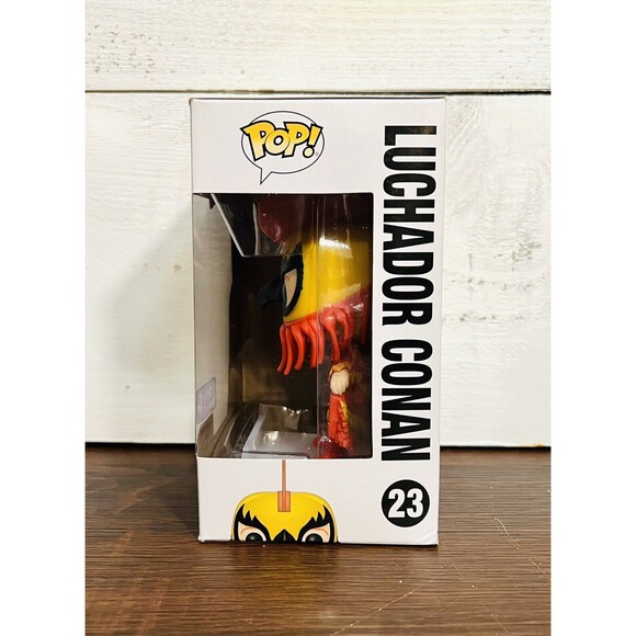 Funko Pop Conan O'Brien #23 Conan Without Borders Mexico Luchador Vinyl Figure - Picture 2 of 6